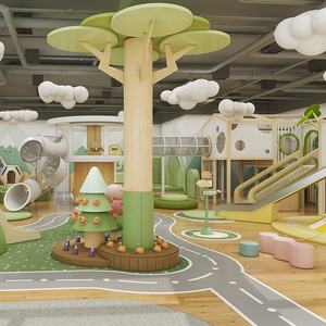 معدات لعب الرعاية النهارية المخصصة ، موضوع الطبيعة ، تصنيع تصميم مقهى للعب الأطفال - Product Image 2