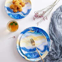 Ensemble de vaisselle Bestwares pour hôtel, incassable, haut de gamme, en mélamine, pour restaurant, bol à soupe, assiette à dîner, ensemble de vaisselle combiné