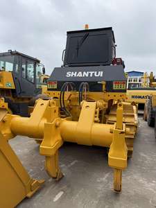 Shantui SD22 SD32 d'occasion Bulldozer à chenilles avec rippers Bouteurs hydrauliques Shantui 220HP 320HP d'occasion - Product Image 5