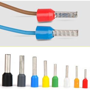400 Piece Tinned Copper Crimp Terminal <b>Kit</b> Assorted Colors <b>Electrical</b> Connectors - Product Image 3