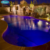 Câble à fibre optique Mitsubishi SK niveau 42 brins à lueur latérale lumière à fibre optique super lumineuse pour la décoration de piscine extérieure