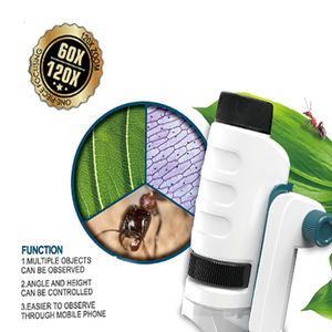 EPT mikroskop portabel plastik, mainan Stem mikroskop anak sebagai pengamatan serangga, mikroskop portabel untuk pengembangan anak-anak - Product Image 2