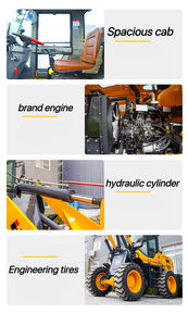 รถขุดขนาดเล็ก 1 ตัน ยี่ห้อ Koop สำหรับงานเกษตรและครัวเรือน - ขุดดินในสวนผลไม้บนภูเขา แรงบิดสูง - Product Image 6