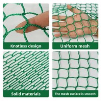 Clôture de périmètre Qianshun en polyéthylène/polyester pour terrains de basketball intérieurs/extérieurs et filet de volley-ball noué