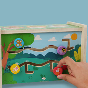 Nouveaux jouets d'apprentissage de l'éducation précoce multifonctionnel Musical frapper Hamster jouet <span class=keywords><strong>Xylophone</strong></span> jeu de pêche en bois Whack-a-mole jeu - Product Image 4