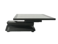 Système de point de vente Android à écran tactile pliable de 15,6 pouces, écran Full HD, compatible Bluetooth 5.2, caisse enregistreuse pour restaurant, 1 an