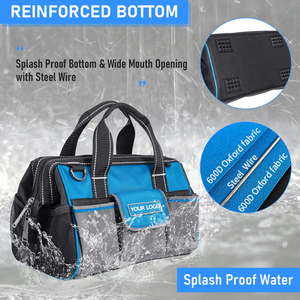 Vente en gros personnalisation 2 en 1 matériel mécanique fibre optique sac à outils électrique bricolage sac faisant le kit - Product Image 6