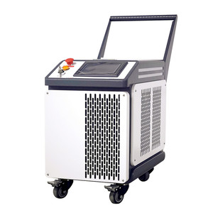 300W Mini armoire Laser Machine de nettoyage nouveau dérouillage huile poussière peinture décapant pour bois pierre acier inoxydable métal - Product Image 1