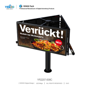 Schermo <span class=keywords><strong>Pubblicitario</strong></span> Digitale a Tre Lati P5 P6 Impermeabile per Esterni, Grande <span class=keywords><strong>Cartellone</strong></span> <span class=keywords><strong>Pubblicitario</strong></span> per Passaggi Pedonali - Product Image 2