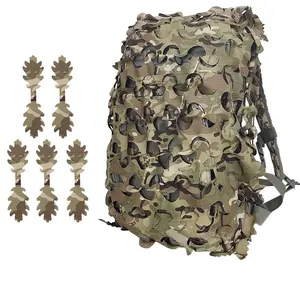 60L 80L Tactical Backpack Camouflage Cover CS Outdoor Camping Wander rucksack Cover CP Multi Site Camouflage