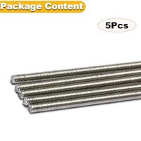 Wholesale Carbon Steel Galvanized M4 Threaded Rod Grade 4.8 Full Thread Stud Bolt DIN975 Available Sizes M8 M10 M20 25mm Length