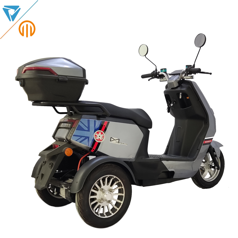 Vimode 2022 hot sale 72v 1000w 3 wheel adult electric engine tricycle scooter motorcycle in high quality