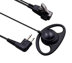 D forme PTT talkie-walkie <span class=keywords><strong>espion</strong></span> écouteur Sport écouteur pour Motorola GP88,88S GP68 Type K mains libres - Product Image 2