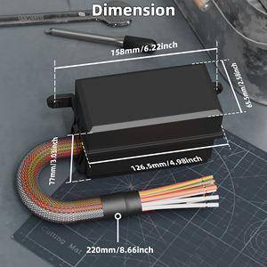 自動車用プレワイヤードリレーヒューズソケットボックスATC ATOブレードヒューズブロック4ウェイリレー付き自動車用配電 - Product Image 2