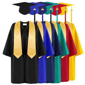 Custom Logo <b>Graduation</b> <b>Gown</b> Set with <b>Cap</b> Sash & 2026 Tassel Multi-Color <b>Graduation</b> Robe for High School & College - Product Image 5