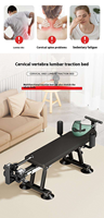 Dispositif de thérapie de traction cervicale de cadre de jambe réglable d'étirement électrique professionnel