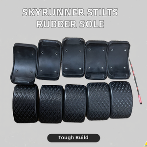 ไม้กระโดด SKYRUNNER ทนทาน พร้อมพื้นยาง สีดำ ฟรีไซส์ ใช้ได้ทุกฤดู - Product Image 2