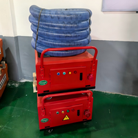 Pompe à vis portative compacte pour béton, pompe d'alimentation pour coulage secondaire, pompe à mortier de ciment