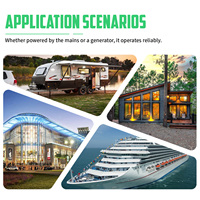 Module d'assistance au démarrage progressif pour compresseur AC 2 fils CRD 110-120VAC 20A avec protection contre les surtensions et les surcharges, en plastique, pour climatiseur de camping-car