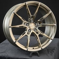 Forgex R2 Custom Deep Concave 5x114.3 5x120 5x100 Velg Tempa 18 19 20 21 22 Inch Aluminium Laris Manis untuk Mobil BMW M3 M4 M2