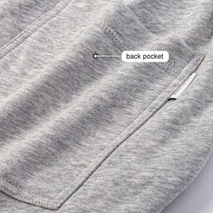 กางเกงวิ่งขาสั้นผู้ชายผ้าฝ้ายมีกระเป๋ากางเกงขาสั้นออกกำลังกายในยิมแบบลำลองสำหรับสตรีทแวร์ลายสีทึบและการพิมพ์ดิจิตอล - Product Image 5