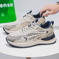 Chaussures de sport pour hommes, respirantes, légères, décontractées, tendance, athlétiques, antidérapantes, semelle en caoutchouc, mode, course à pied, sport