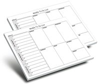 Bloc de notas de planificación de 50 páginas A5 A4 personalizado para listar tareas, planificador de acciones o Bloc de notas de registro de actividad, herramienta de trabajo multifuncional