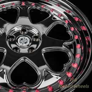 168 Ruedas Nuevas Personalizadas de Aleación de Aluminio Forjado en Forma de Corazón de 20-22 Pulgadas con PCD y ET Personalizables para Rolls <span class=keywords><strong>Royce</strong></span> - Product Image 2