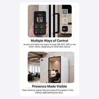Cabine de travail insonorisée écologique et confortable pour bureau, maison, cabine de téléphone individuelle pour appels téléphoniques