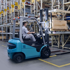 Carretilla elevadora eléctrica contrapesada de 4 ruedas Baoli de 2,5 toneladas con batería de litio, cuatro ruedas, altura de elevación de 3m a 6m - Product Image 5