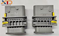 2-1564414-1 Nouveau connecteur étanche automobile 12 broches AMP/Tyco pour véhicules électriques, boîtier mâle, accessoires automobiles 2-1564414-1 Noir