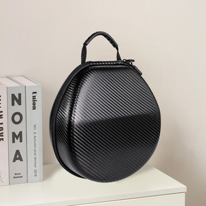 Étui en cuir pour écouteurs <span class=keywords><strong>Bluetooth</strong></span>, sac de rangement rigide pour <span class=keywords><strong>Sennheiser</strong></span> HD25/650/HD660S/HD490 - Product Image 2