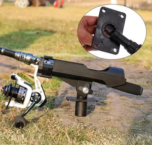 Adjustable Powerlock Nylon Fishing Rod Holder With Combo Mount
