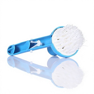 Seewasserblaue Kunststoff-PP-Handbürste für Pool-<span class=keywords><strong>Ecken</strong></span> und Poolboden-Reinigungswerkzeug - Product Image 3