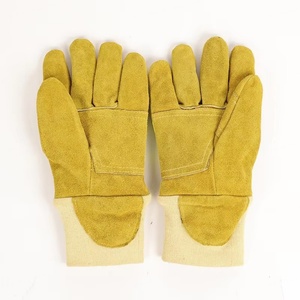 Gants longs stériles texturés sans silicone ni poudre, ignifuges et imperméables, 8 oz, EN659, en aramide ignifuge - Product Image 2