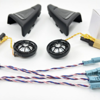 Haut-parleur de musique à cornet de haute qualité pour audio, modèle original, couvercles de tweeter compatibles avec BMW F10, F11 Série 5