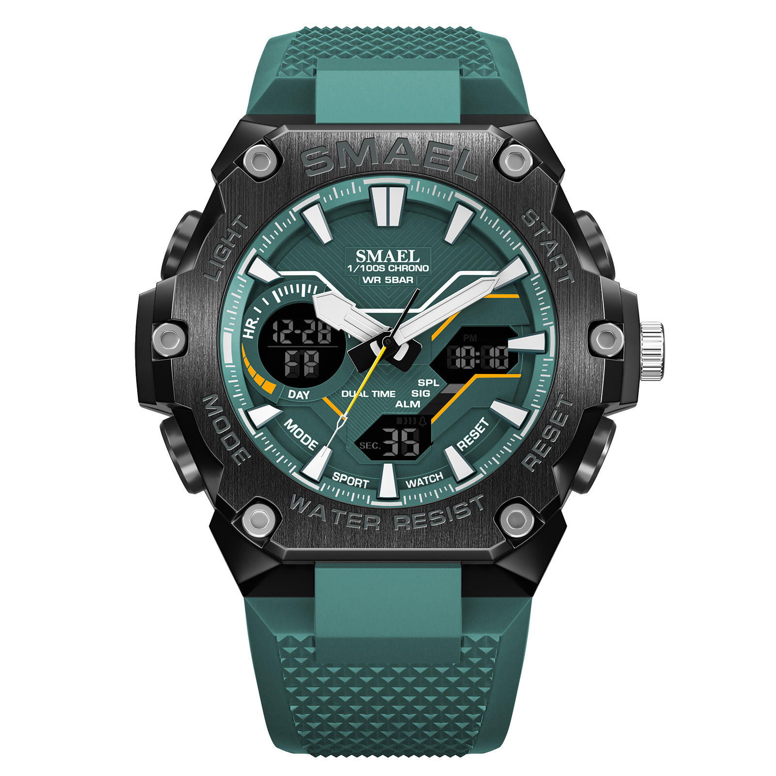 สีเขียว