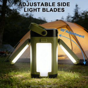 Linterna de Camping LED Plegable Ultraligera Alecter Solar APH-L157, Carga Solar de 2000 mAh, 6 Modos, Resistente al Agua IP54, 300 Lúmenes - Product Image 5