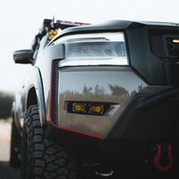 N2 Nouvelle lampe de pod LED à puce cree super lumineuse de 20W avec faisceau jaune inondation pour UTV tout-terrain/camion/jeep/bateau