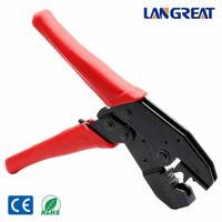Pince à sertir RJ45 Cat7 à cliquet pour câbles réseau 8P blindés UTP STP, coupe-câbles et dénudeur de fiches modulaires, turquoise et rouge