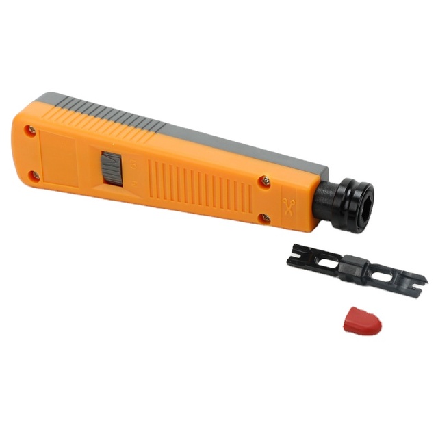 Professional Ethernet Wire Termination Impact Tool Cable Puncher, Ethernet Termination Tool for Patch Panel Module