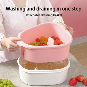 Machine à laver les <span class=keywords><strong>fruits</strong></span> <span class=keywords><strong>et</strong></span> <span class=keywords><strong>légumes</strong></span> sur mesure avec brosse rotative intégrale pour la cuisine domestique - Product Image 6