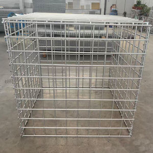 1x1x1 M sıcak daldırma galvanizli çelik taş kafes kaynaklı Gabion kutusu istinat duvar Gabion sepeti - Product Image 1
