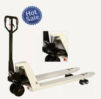Chariot élévateur manuel BE-S-III20 certifié CE, capacité 2000 kg, avec pneus en polyuréthane de haute qualité