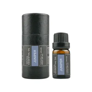 Label pribadi grosir Losion aromaterapi wangi keluarga mobil kantor pijat tubuh juniper berry minyak esensial