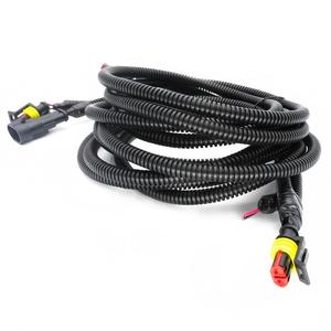 Harness Kabel Otomotif Tahan Air Heavy-Duty, Ekstensi Bergelombang Khusus IP67 Tahan Cuaca, Kit Kabel Kendaraan Plug-and-Play - Product Image 4