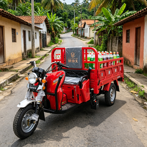 Tricycle cargo Kungfu-T5 150CC refroidi par air, caisse 1,5x1,0m, charge utile 400kg, pneus 4.00-12, amortisseur hydraulique, réservoir de carburant 16L - Product Image 1