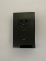 Interrupteurs et prises intelligentes en verre trempé, norme américaine, pour l'exportation, compatibles Tuya, Wi-Fi, avec contrôle par application et compatibilité Alexa
