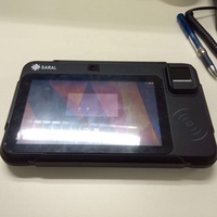 Tablet PC Smartphone Pembaca Sidik Jari Biometrik Bersertifikasi PIV STQC Jaringan 4G Layar Sentuh Otomatis Kontrol Akses Dalam Ruangan