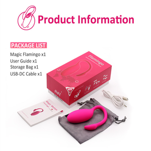 Masturbador femenino de flamenco, aplicación inteligente, Control Remoto Portátil, masturbador de vibración interactivo, estimulación del pezón del clítoris - Product Image 5